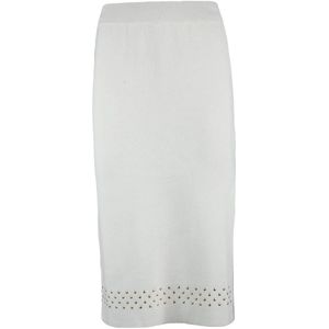 Simona Corsellini, Dames, Rokken, Wit, Maat: XS Wol,