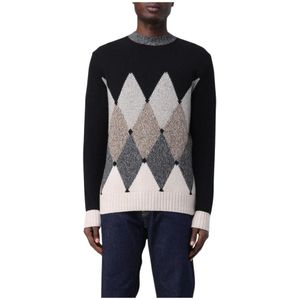 Ballantyne, Heren, Truien, Veelkleurig, Maat: 2XL Wol,