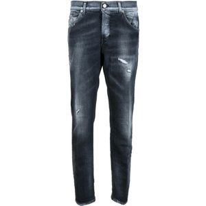 Dondup, Heren, Jeans, Blauw, Maat: W34 Katoen,