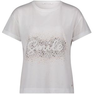 Betty & Co - Casual Shirt - Wit - Dames - Met Opdruk