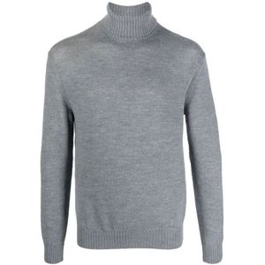 Jil Sander - Turtleneck Trui - Grijs - Wol