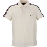 Tommy Hilfiger - Poloshirt - Regular Fit - Katoen - Effen met Contraststrepen