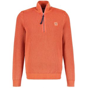 Lerros, Heren, Truien, Oranje, Maat: M Katoen,