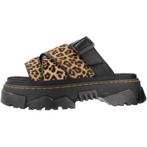 Dr. Martens - Mattison - Slide-Sandaal - Bruin - Suède