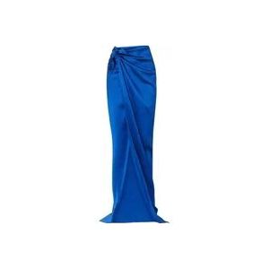 Balenciaga Maxi Skirts , Blue , Dames , Maat: S