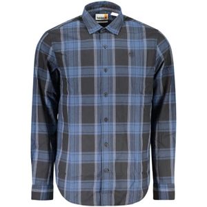 Timberland, Heren, Overhemden, Veelkleurig, Maat: L Katoen,