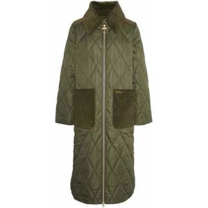 Barbour, Dames, Mantels, Groen, Maat: XS Poliester,