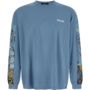 Undercover, Heren, Tops, Blauw, Maat: 2XL Katoen,