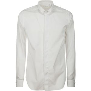 Xacus, Heren, Overhemden, Wit, Maat: 4XL Katoen,
