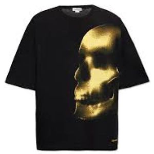 Alexander McQueen, Heren, Tops, Zwart, Maat: XS Katoen,