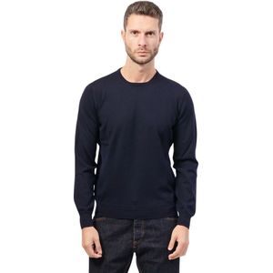 Gran Sasso, Heren, Truien, Blauw, Maat: 4XL Wol,