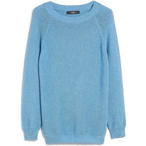 Weekend Max Mara, Dames, Truien, Blauw, Maat: S Katoen,