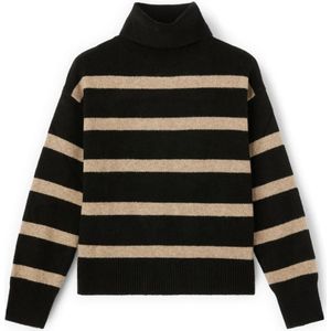 Motivi, Dames, Truien, Zwart, Maat: XS Wol,