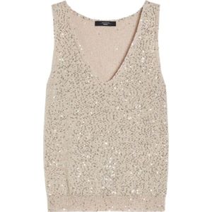 Weekend Max Mara, Dames, Tops, Grijs, Maat: S