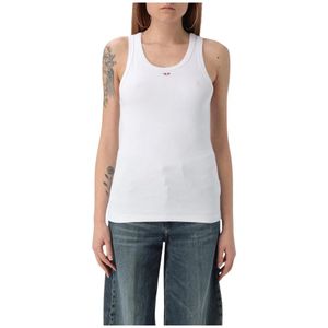 Diesel - Sleeveless Top - Wit - Dames