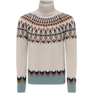 Dondup, Heren, Truien, Beige, Maat: M