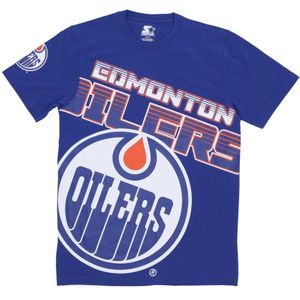 Starter, Heren, Tops, Blauw, Maat: M Katoen,