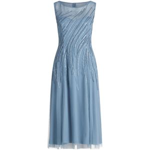 vera mont, Dames, Jurken, Blauw, Maat: 3XL