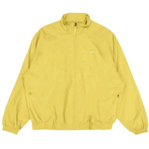 Nike, Heren, Jassen, Geel, Maat: L Leer,
