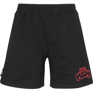 Msgm, Heren, Korte broeken, Zwart, Maat: M Katoen,