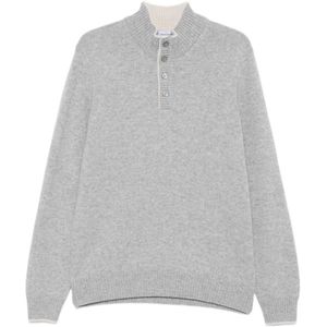 Gran Sasso, Heren, Truien, Grijs, Maat: 3XL