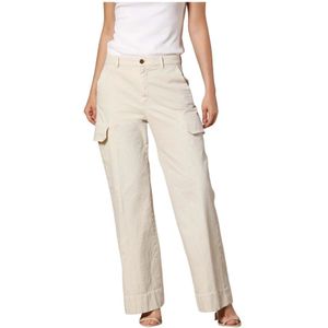 Mason's, Dames, Broeken, Wit, Maat: 3XS Katoen,
