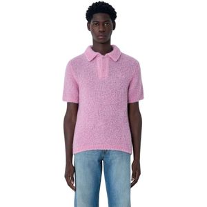 Erl, Heren, Truien, Roze, Maat: L Mohair,