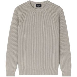Alpha Studio, Heren, Truien, Beige, Maat: L Kasjmier,