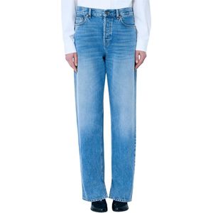 Gucci, Dames, Jeans, Blauw, Maat: W26 Denim,