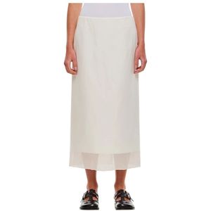 Sportmax, Dames, Rokken, Wit, Maat: XS