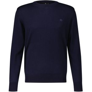 Etro, Heren, Truien, Blauw, Maat: M Wol,