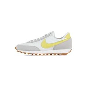 Nike Witte/Gouden/Grijze Lage Sneaker , Gray , Dames , Maat: 35 1/2 EU