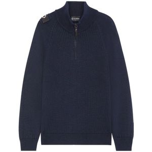 Ma.strum, Heren, Truien, Blauw, Maat: M Wol,