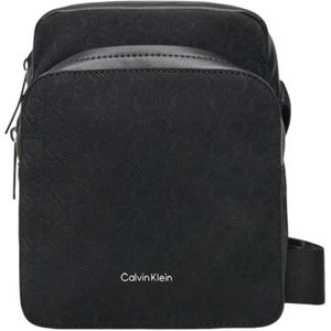 Calvin Klein, Heren, Tassen, Zwart, Maat: ONE Size Poliester,