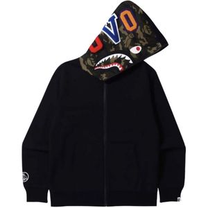 A Bathing Ape, Heren, Sweatshirts & Hoodies, Zwart, Maat: M