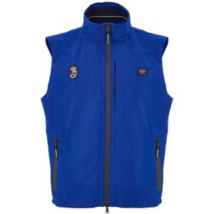 Paul & Shark, Heren, Jassen, Blauw, Maat: 2XL Poliester,