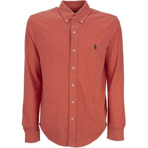 Ralph Lauren, Heren, Overhemden, Rood, Maat: XL