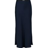 Vera Mont - Satijnen Midi Rok - Blauw - Dames
