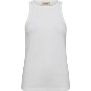 MOS Mosh, Dames, Tops, Wit, Maat: XS Katoen,