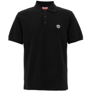 Kenzo, Heren, Tops, Zwart, Maat: S Katoen,