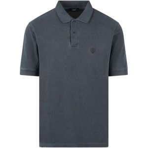 Herno, Heren, Tops, Grijs, Maat: L Katoen,