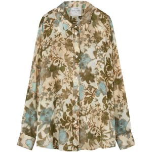 Forte Forte, Dames, Blouses & Shirts, Veelkleurig, Maat: M Katoen,