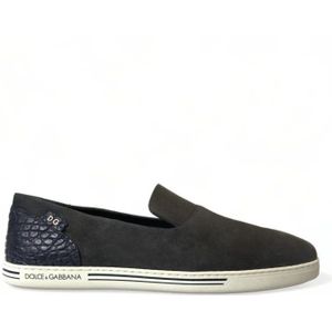 Dolce & Gabbana, Heren, Schoenen, Blauw, Maat: 41 EU Suède,