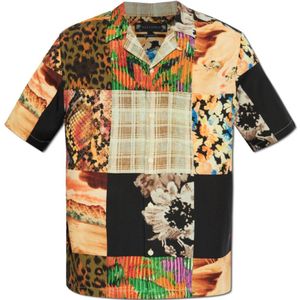 AllSaints, Heren, Overhemden, Veelkleurig, Maat: S Viscose,