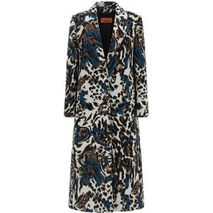 Missoni, Dames, Mantels, Veelkleurig, Maat: M Wol,