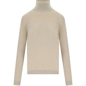 Weekend Max Mara, Dames, Truien, Beige, Maat: L Zijde,