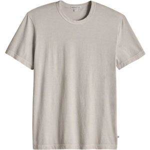 James Perse, Heren, Tops, Grijs, Maat: M Katoen,