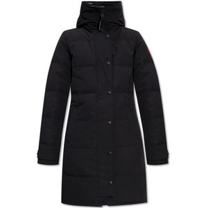 Canada Goose, Dames, Jassen, Zwart, Maat: S Poliester,
