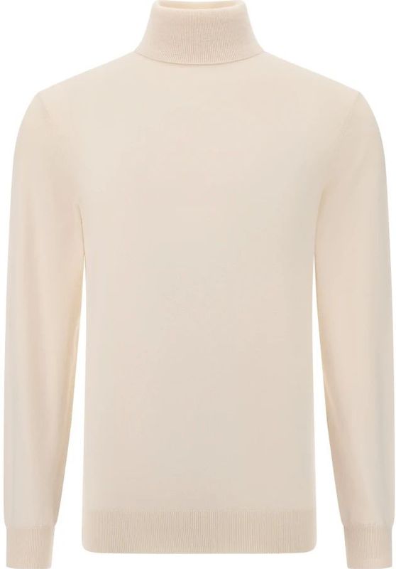 Boggi Milano, Heren, Truien, Wit, Maat: S Wol,