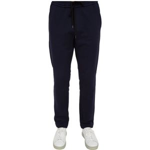 Paolo Pecora, Heren, Broeken, Blauw, Maat: M Jersey,